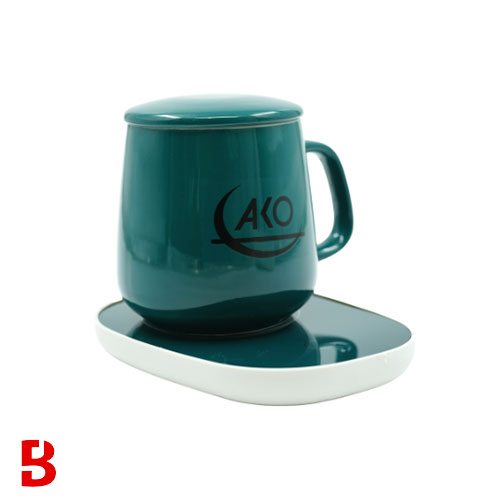 قیمت و خرید ماگ حرارتی آکو مدل MUG-1 به همراه صفحه گرمکن برقی | سهند بی استور