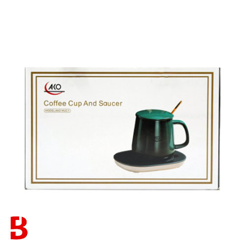 قیمت و خرید ماگ حرارتی آکو مدل MUG-1 به همراه صفحه گرمکن برقی | سهند بی استور