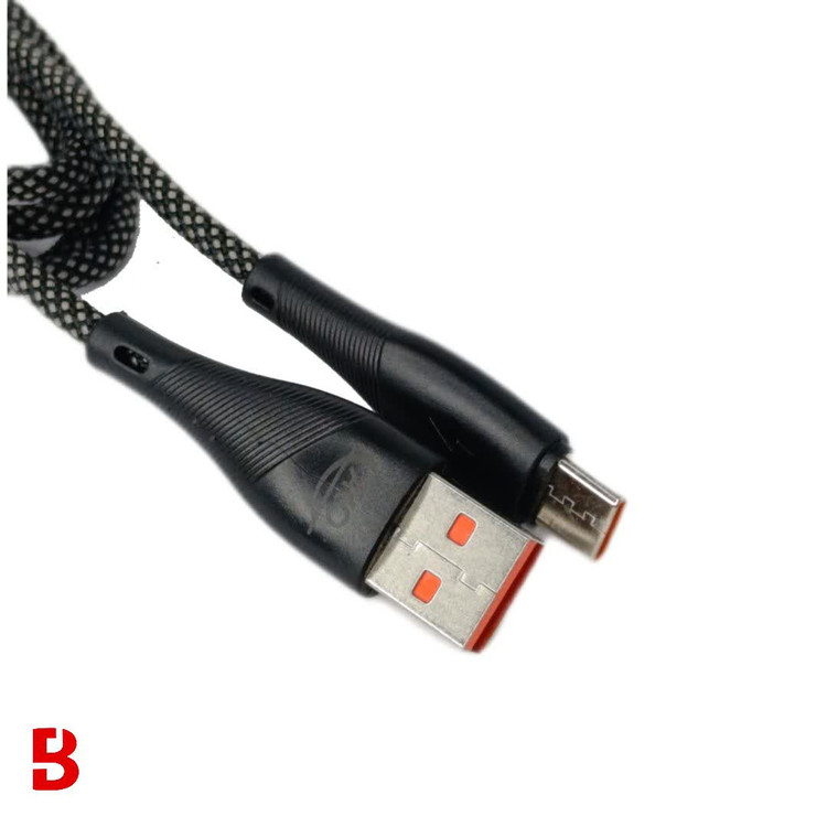 قیمت و خرید کابل تبدیل USB به تایپ سی فست شارژ آکو مدل AC-105 طول 1 متر 20 وات | سهند بی استور