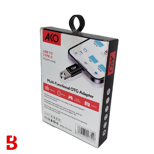 قیمت و خرید مبدل OTG Type C به USB آکو