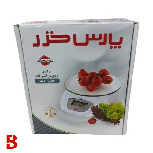 قیمت و خرید ترازو دیجیتال آشپزخانه پارس خزر مدل Habi-Life
