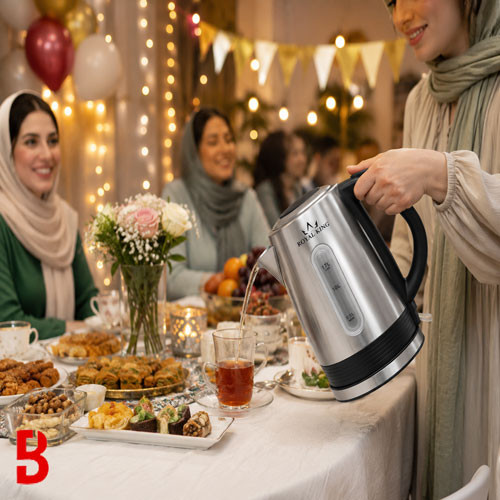 قیمت و خرید کتری برقی رویال کینگ مدل ROSHA-1412 حجم 1.7 لیتری | سهند بی استور