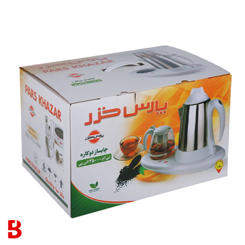 قیمت و خرید چای ساز کنار هم پارس خزر مدل TM-3500SP