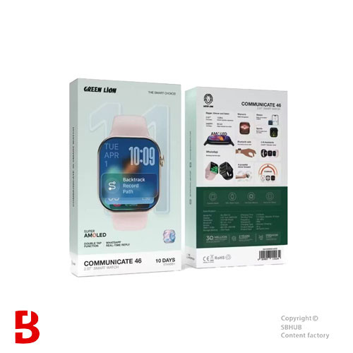 قیمت و خرید ساعت هوشمند برند گرین لاین مدل Communicate 46mm | سهند بی استور