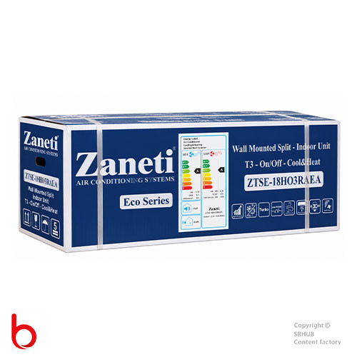 کولر گازی 18000 T3 زانتی مدل ZTSE - 18 HO3